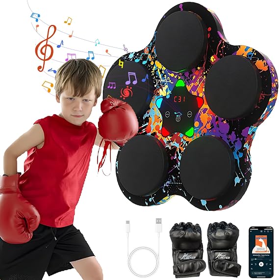 Intelligent Boxing Wall Target with Bluetooth Music