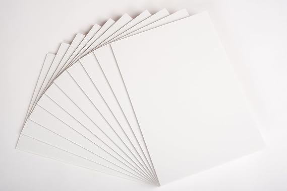 A1 White Foam Board 5mm 10 Sheets - Photo Mount Board - Wedding Signs (594 x 841mm)
