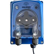 GOLDMAN SERVICE | Adjustable Peristaltic Dosing Pump 120 ml/min – Detergent and Brightener Dispenser for Industrial Dishwashers – IP65, 5W, Wall Mounted
