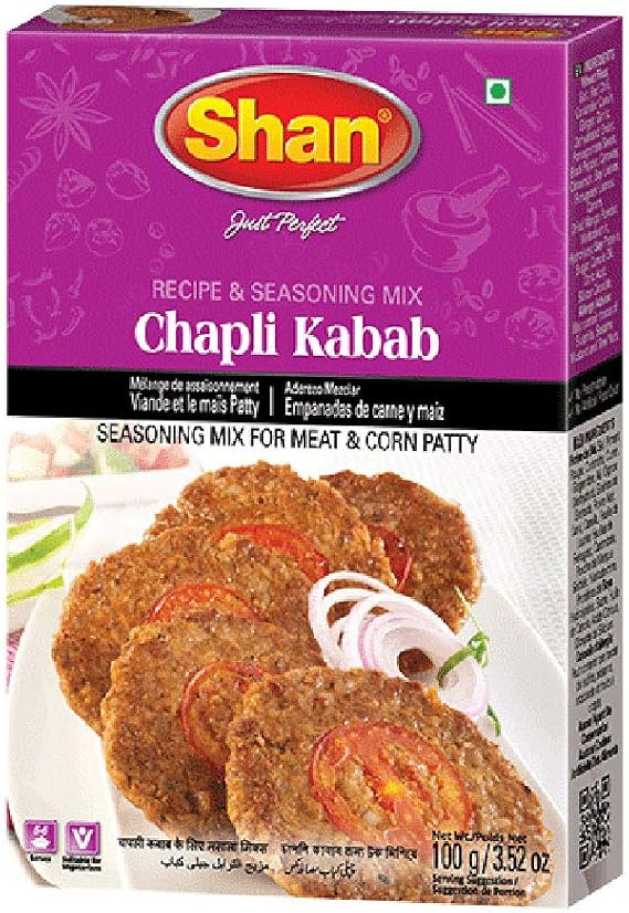 Shan Chapli Kabab Recipe and Seasoning Mix - 100g