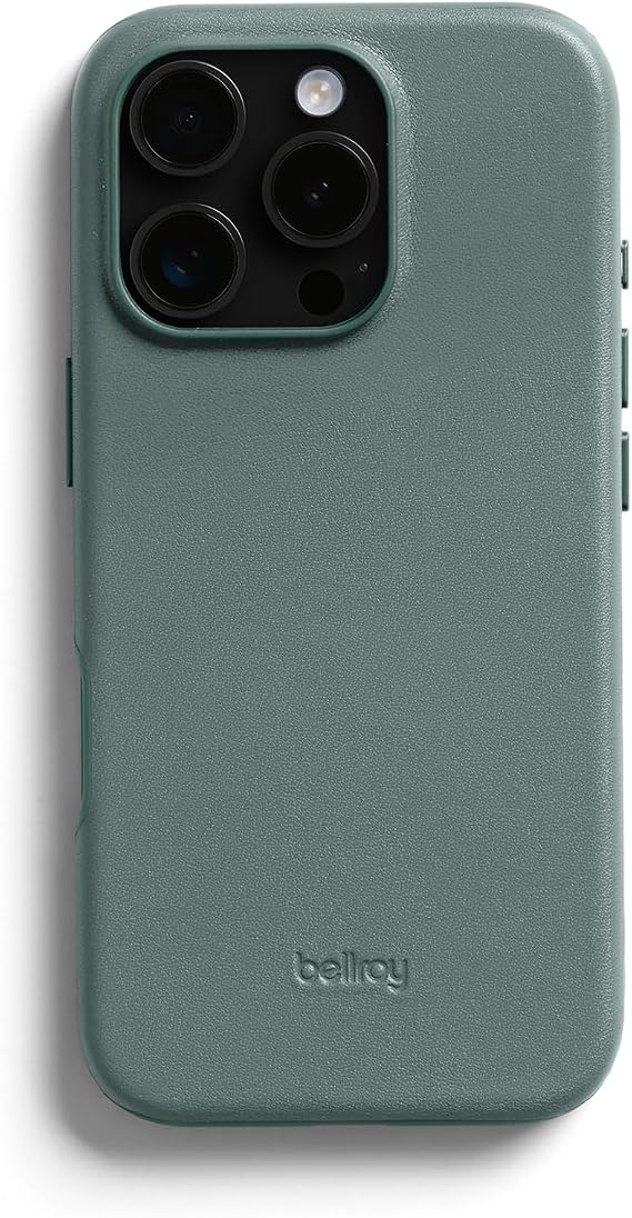 Bellroy Phone Case, Slim Cover, Compatible with iPhone 16 Pro Max - Agave