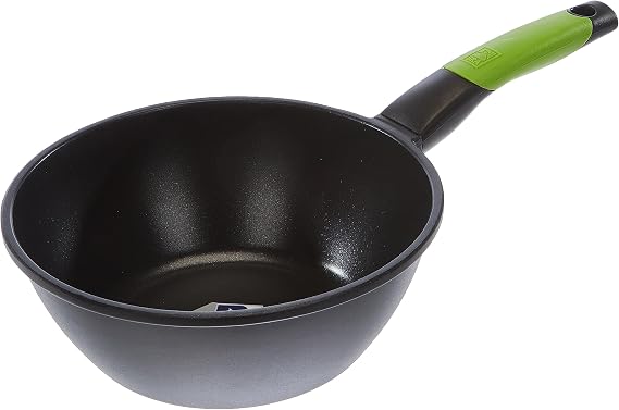 BRA Prior | Wok with handle 24 cm, non-stick cast aluminium