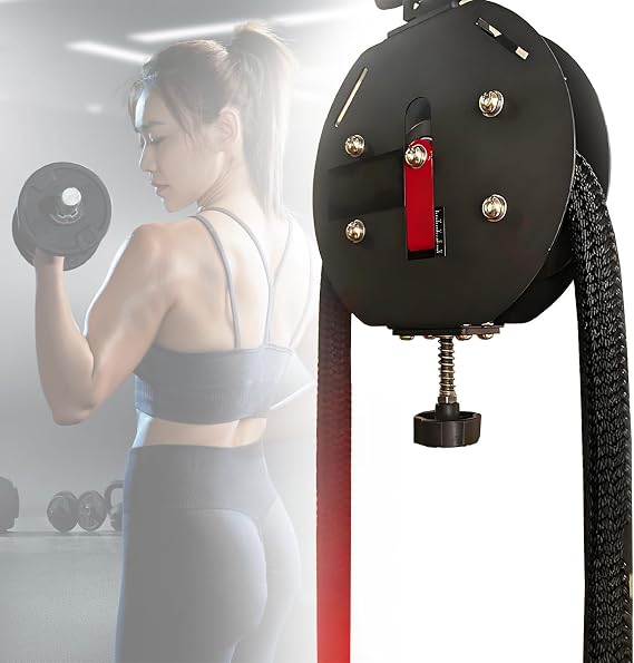 Endless Rope Trainer, Full-Body Workout Tool, 13ft Premium Nylon Rope, Adjustable Resistance Up to 30kg, Portable Pulley Cable Machine for Grip, Arms, Back