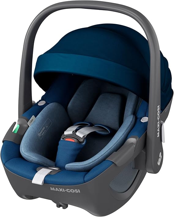 MAXI-COSI QNY8044720300 PEBBLE 360 ESSENTIAL BLUE Pebble 360 Essential Blue Newborn to 15 Months R129 Compatible