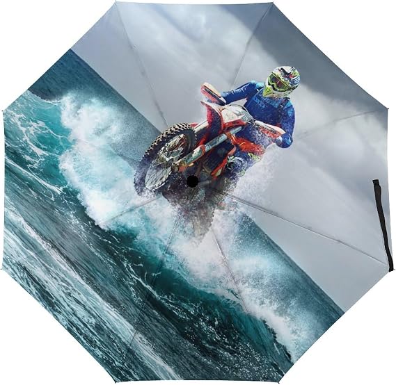 Automatic Umbrella Sunflower Folding Umbrellas Light Windproof Umbrellas Portable Travel Umbrella