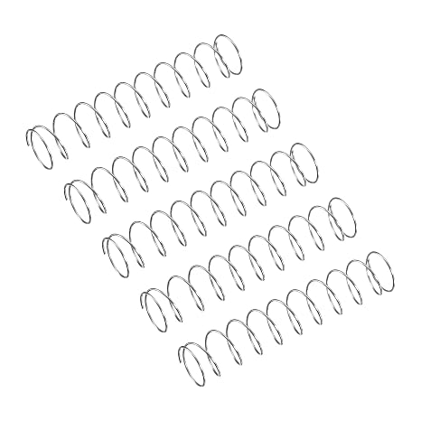 sourcing map Compression Spring, 5Pcs 304 Stainless Steel