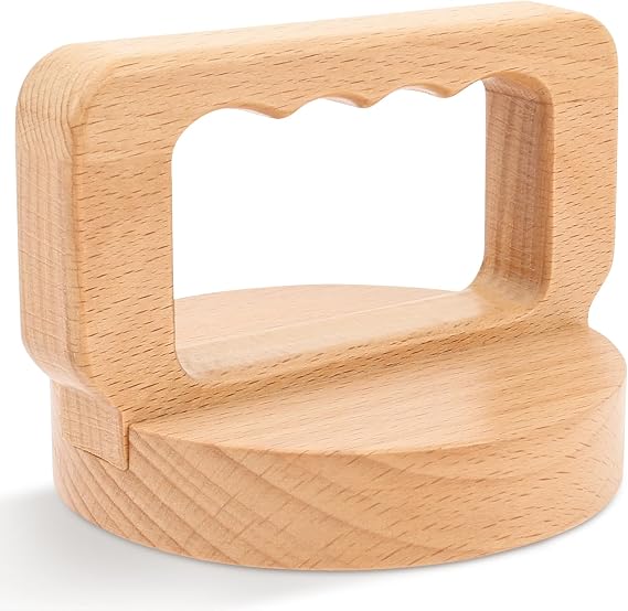 Wood Baren for Printmaking Printing Baren Tools Printing Wood Block with Ergonomic Handle