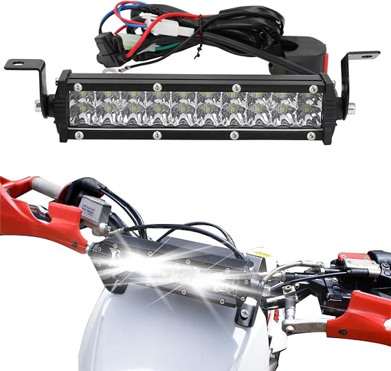 Motorcycle LED Spotlights 22mm 60W 2500LM Universal for CRF XR EXC XC TE FE