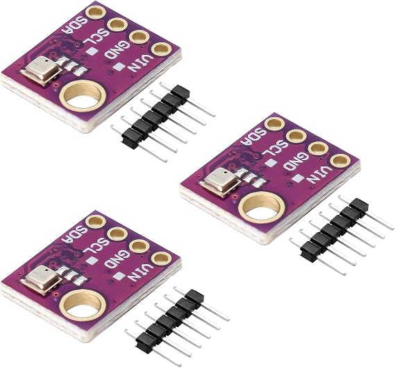 BME 5V Altimeter Module Binghe Pack of 3 BME High Precision Atmospheric Pressure Sensor Module IIC I2C SPI Interface DC 1.8-5V Compatible with Arduino Rasp-Pi