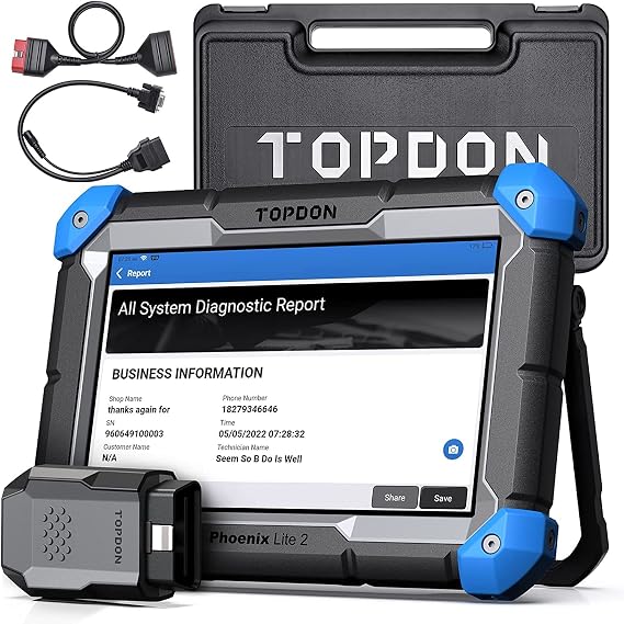 TOPDON Phoenix Lite2 Automotive 0BD2 Diagnostic Device, Japanese Compatible