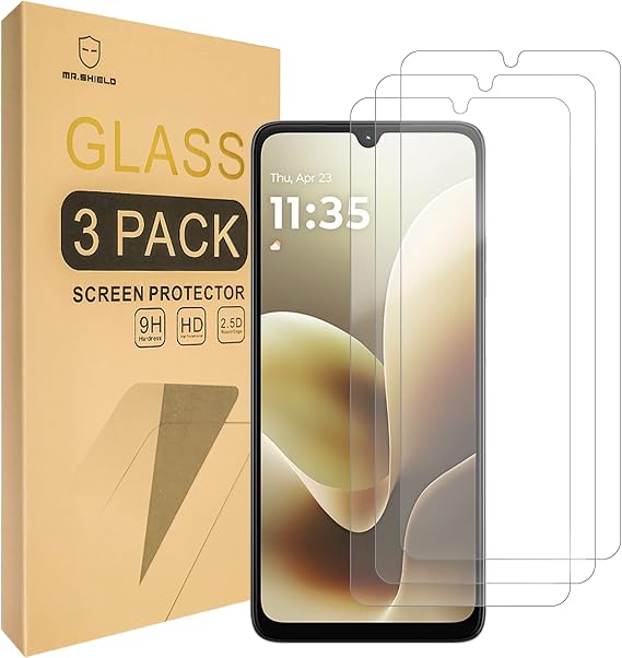 Mr.Shield Tempered Glass Screen Protector for Motorola Moto G06/G06 Power