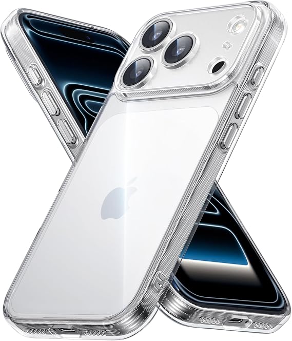 UGREEN for iPhone 17 Pro Max Case, Phone Case for iPhone 17 Pro Max, Clear