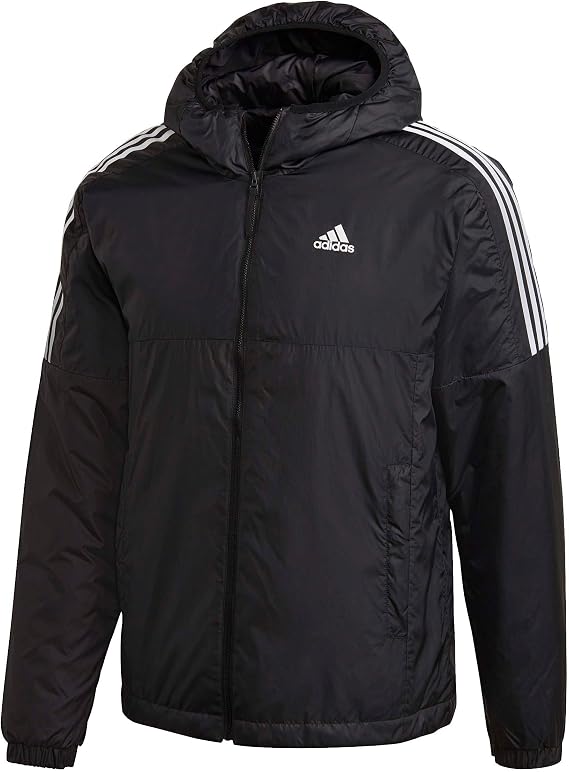 adidas Men's Essentials Insulated Hooded Jacket Sport Jacket