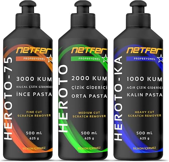 Netfer 3'lü Pasta Set - 3x500 mL