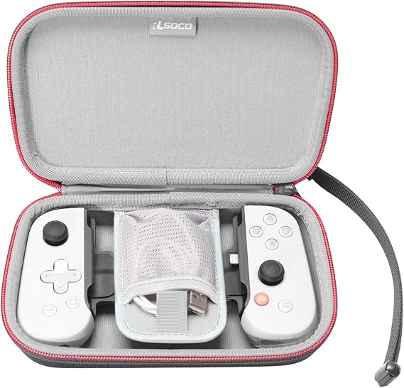 RLSOCO Carrying Case Compatible with Backbone PRO/ Backbone One 2nd Gen/One PlayStation Edition/One Mobile Gaming Controller | Hard Storage Travel Case for Mobile Gaming Controller, Drop&Scratch Resistant Carry Bag with YKK Zipper (Case Only)