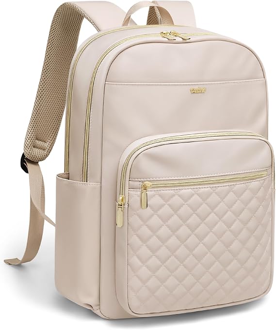 VNINE Lightweight Backpack Womens，16 Inch Waterproof Laptop Backpack Rucksack for Work Business Travel School College