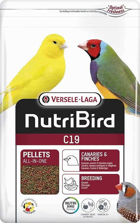 Versele-laga - Breeding feed for exotic birds and Canaries NUTRIBIRD C19 3 kg