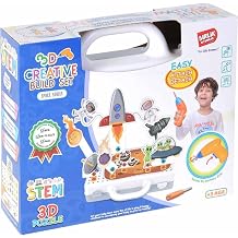 3D Yaratıcı 398 Parça Eğitici Matkap Tamir ve Oyun Seti Uzay Temali