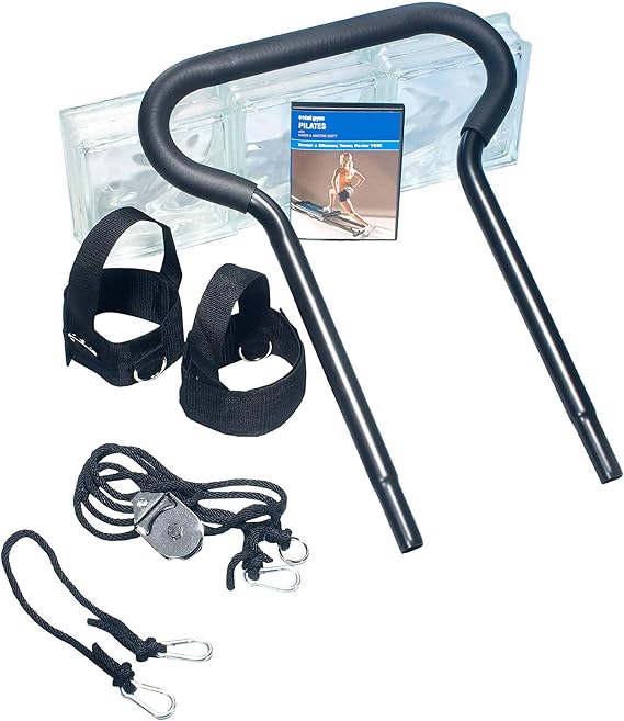 Total Gym PILS Mens Womens Total Body Pilates Workout Kit Strength Building with Instructional DVD Video