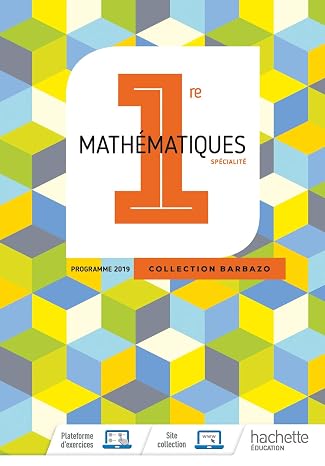 Mathématiques 1re