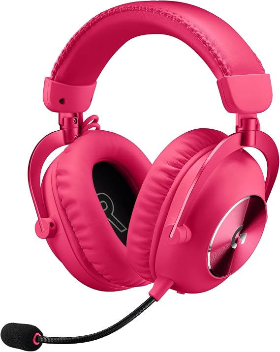 Logitech G PRO X 2 Lightspeed Wireless Gaming Headset (Magenta)