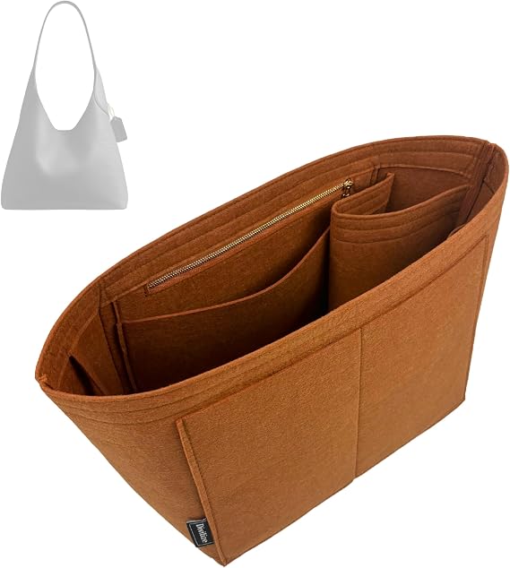Divitize Premium Organizer Compatible with Coach Brooklyn 23/28/34/39 – Handmade Felt, Reinforced Base, Custom-Made Design, 24+ Colours (Lime, for Brooklyn 39)