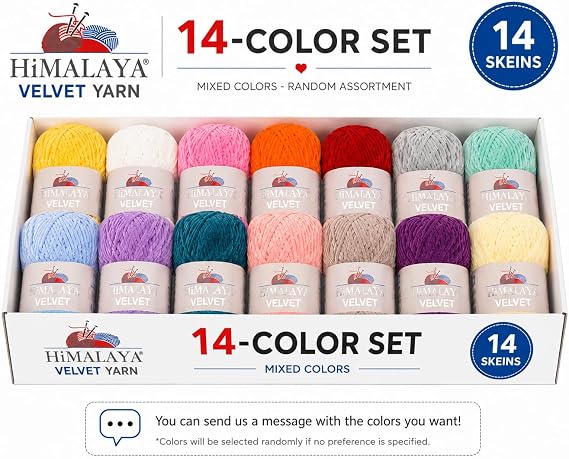 Himalaya Velvet Kadife El Örgü İpi Amigurumi Kadife Renk Paleti (14)