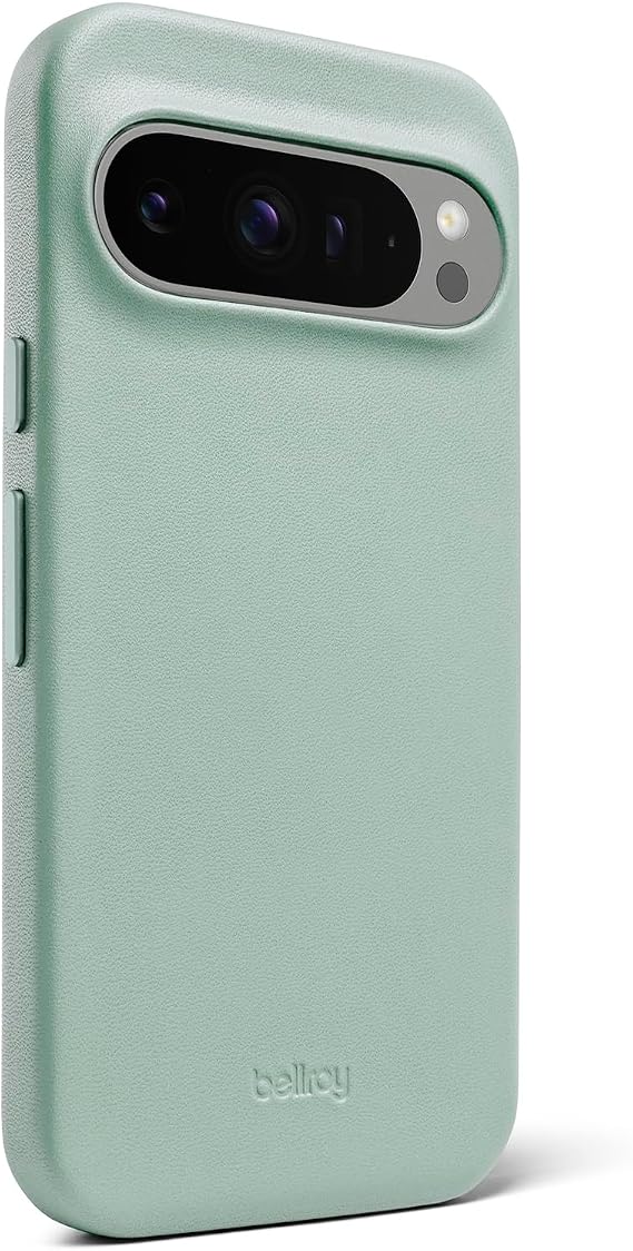 Bellroy Leather Case for Pixel 9 Pro – (Leather Google Phone Case) - Mint