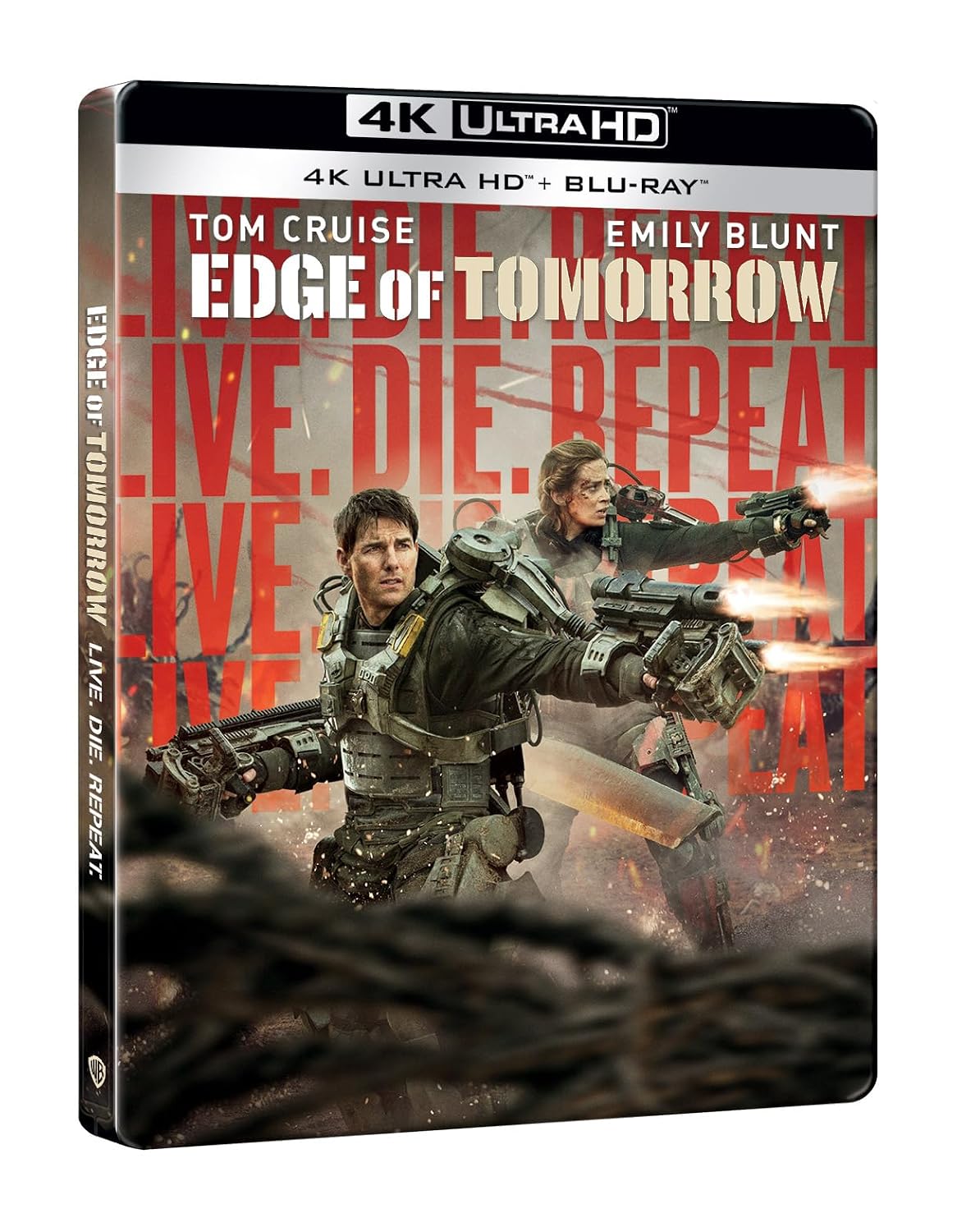Al filo del mañana (4K UHD+ BD) Edición metálica [Blu-ray]
