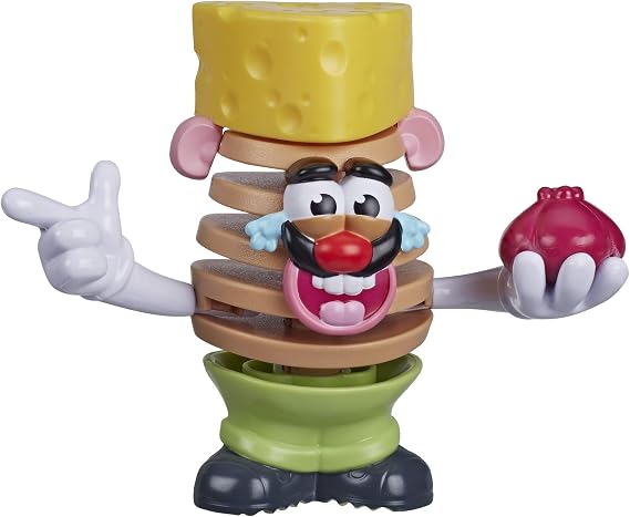 Mr. Potato Head Chips - Cheesie Onionton 10-Piece Buildable Action Figure Toy