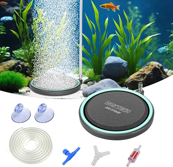 boxtech Air Stone Kit for Aquarium, 2.0 (50 mm)
