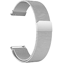 Microsonic Samsung Galaxy Watch 7 44mm Milanese Loop Lanyard (Cord Compatible with Samsung Galaxy Watch 7 44mm, Smartwatch Strap)