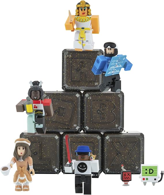 Roblox Celebrity Collection - Figura misteriosa de la serie 9, paquete de 6 incluye 6 artículos virtuales exclusivos