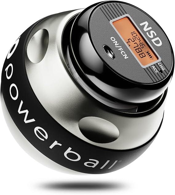 Powerball Electric Start Gyroscope - World's First Electric Start for Strength & Rehabilitation