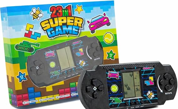 Classic Games Console Hand Held | 23 in 1 | Portable Retro | 1 Player