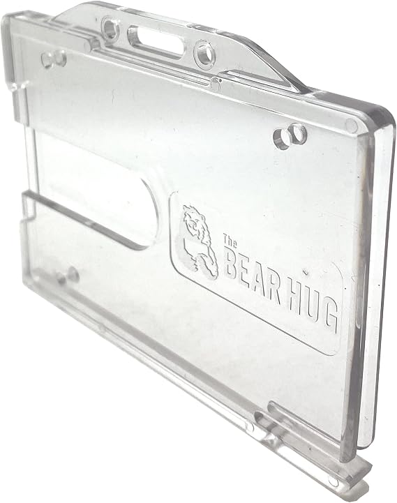 Quantum Leap Disability Identity Card Holder Bear Hug Badge Buddy Hidden Disabilities (Badge Buddy)