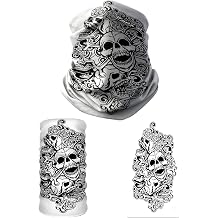 e taktik Multifunctional Bony Skulls Seamless Knitting UV+ Neckerwear Face Mask Headband Bandana Do Rag Hairband