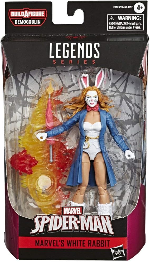 Hasbro Marvel Legends Series White Rabbit (BAF: Demogoblin) Aksiyon Figürü