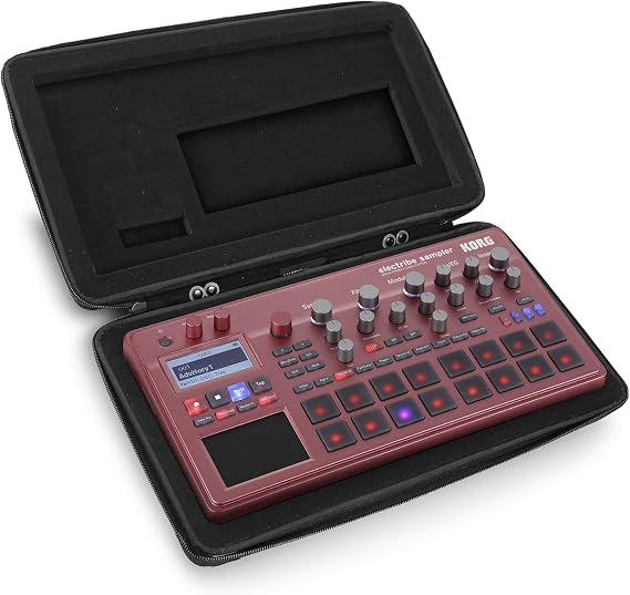 UDG Creator Hardcase Korg Electribe/Sampler, Black (U8434BL)
