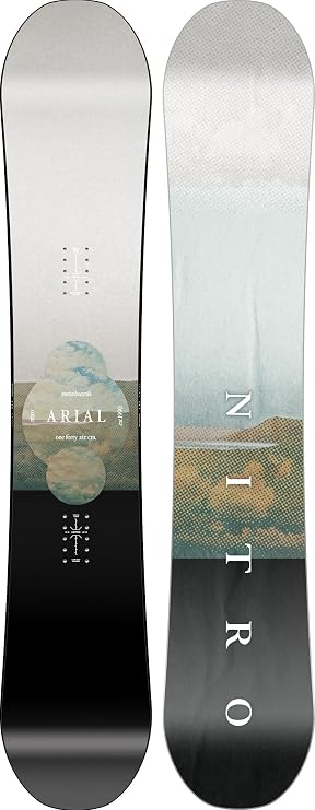 NITRO Arial BRD '25 Girls' Snowboards Allmountainboard Twin Cam-Out Camber All-Terrain