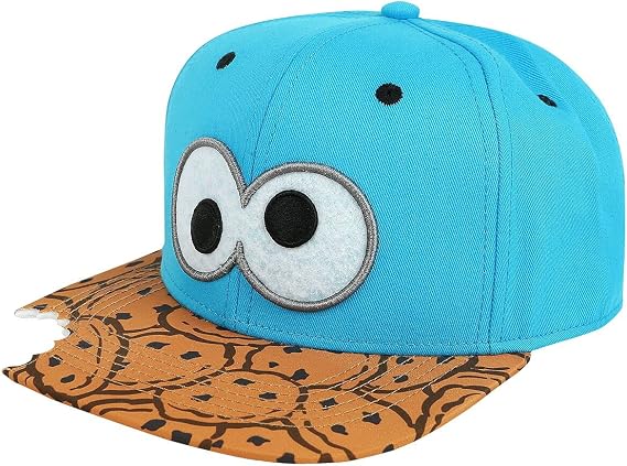 Difuzed Sesame Street Cookie Monster Unisex Cap Multicoloured