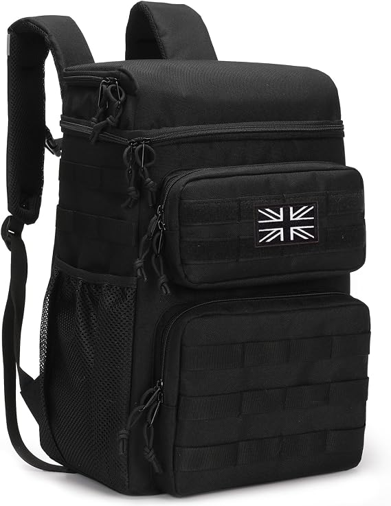 Tactical Cooler Backpack, 25L Soft Insulated Cool Bag for Camping