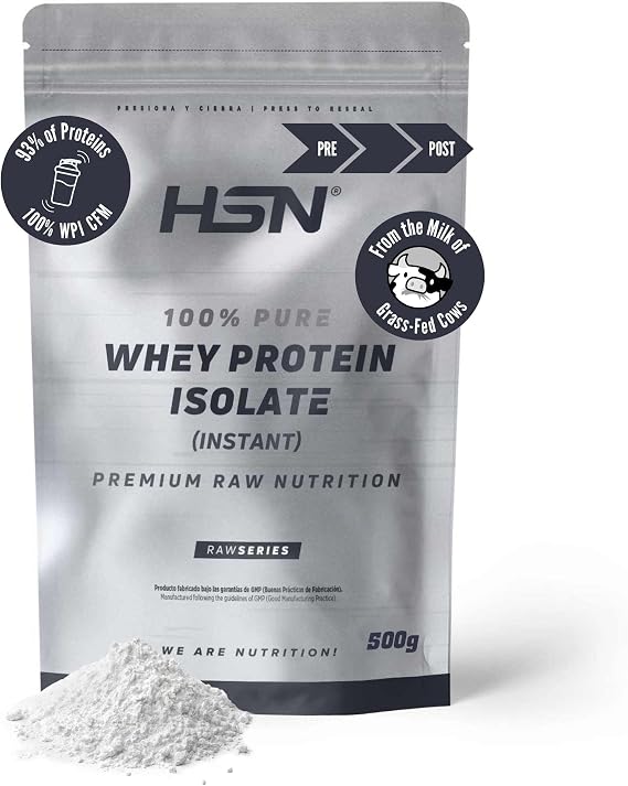 HSN 100% Whey Protein Isolate WPI Unflavored 500g