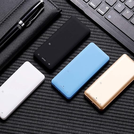Generic Mini LCD Screen MP4 Media Player Thin with FM E Book for Music Lovers White/Black Gold Blue 1.8 Inch HD Screen (As Shown #92)