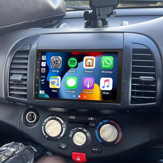 7 Inch Android 15 Car Stereo for Nissan Micra 2002-2009 2 Din Car Radio
