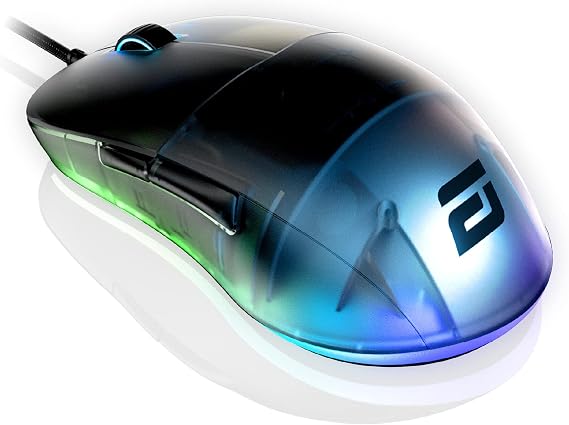 Endgame Gear XM1 RGB Gaming Mouse PMW3389 Sensor RGB Lighting 50-16000 CPI 5 Buttons 60M Switches Dark Frost