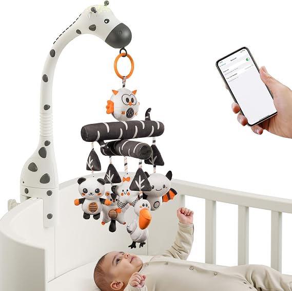 TUMAMA KIDS Mobile Crib Cot Toy for Baby 0-3 - 6-9 - 12 Months