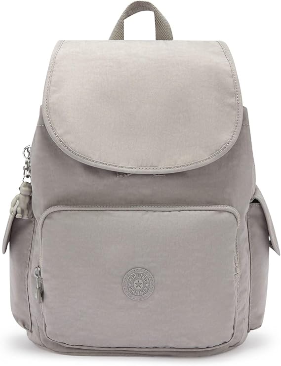 Kipling K1214789L Grey Gris Official Kipling City Pack, 5.3 gal 16 L, Women's Free