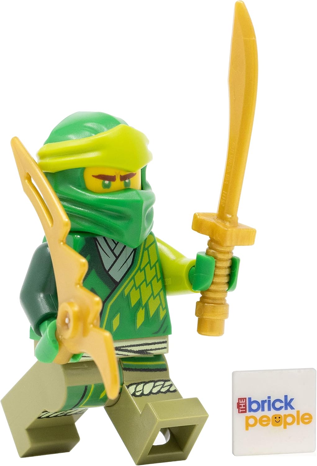 Lego Ninjago Core: Green Ninjaloid Garmadon and Dual Weapons