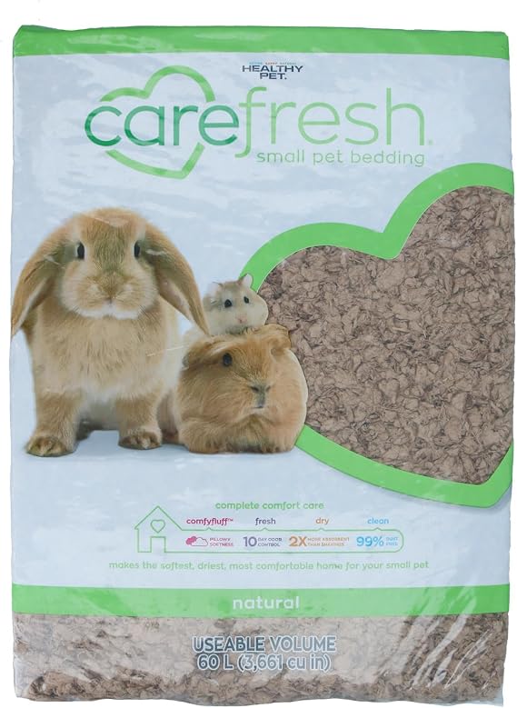 1Pk Natural 60L Quality Pet Small Animal Bedding Cage Bedding 99% Dust Free